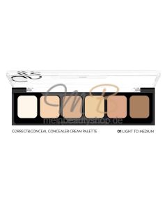 GOLDEN ROSE Correct & Conceal Concealer Cream Palette