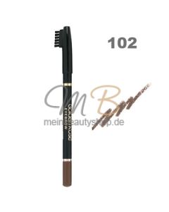 GOLDEN ROSE Eyebrow Pencil #102 dunkelbr Augenbrauenstift